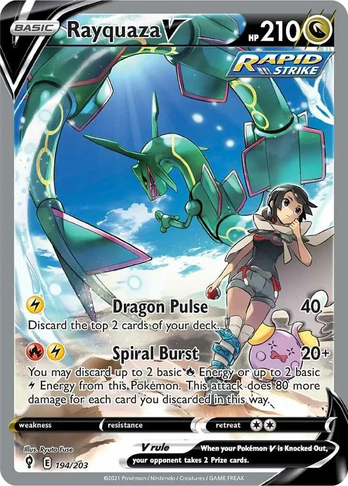 Rayquaza V – Full Art