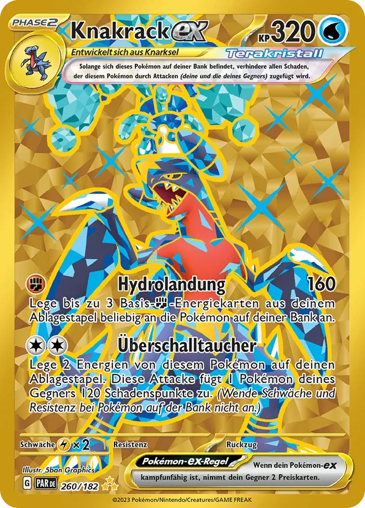 Knakrack-ex – Secret Rare